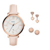 Correa de reloj Fossil ES4202SET Cuero Rosa 14mm