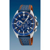 Correa de reloj Festina F20377-2 Cuero Azul 23mm