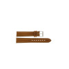 Correa de reloj Universal F412 Cuero Cognac 18mm