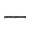 Correa de reloj Fossil FS4721 Acero inoxidable Gris antracita 22mm
