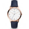 Correa de reloj Fossil FS5429 Cuero Azul 20mm
