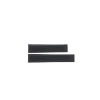 Correa de reloj Tag Heuer WAK2180 / FT6027 Caucho Negro 20mm
