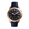 Correa de reloj Fossil FTW1155 Cuero Azul 22mm