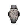 Correa de reloj Fossil FS4766 Cuero Gris 22mm