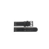 Correa de reloj Hamilton H001.64.785.835.01 / H64785835 / H690647100 Cuero Negro 22mm