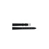 Correa de reloj Universal C015-XL Cuero Negro 12mm