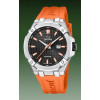 Correa de reloj Jaguar J1010-1 Caucho Naranja 18mm