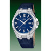Correa de reloj Jaguar J666-2 Cuero Azul 28mm