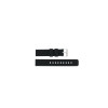 Correa de reloj Universal JD417.01 Silicona Negro 20mm