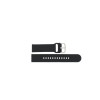 Correa de reloj Universal JD437 Silicona Negro 20mm