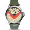 Correa de reloj Fossil JR1522 Silicona Verde 22mm