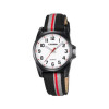 Correa de reloj Calypso K5707-8 Cuero/Textil Negro