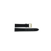 Correa de reloj Seiko Premier / 7N89-0AY0 / SXB432P1 / L0G1011K0 Cuero Negro 16mm