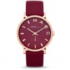 Correa de reloj Marc by Marc Jacobs MBM1271 Cuero Rojo 14mm