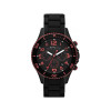 Correa de reloj Marc by Marc Jacobs MBM2585 Silicona Negro 22mm