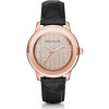 Correa de reloj Michael Kors MK2456 Cuero Negro 20mm