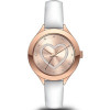 Correa de reloj Michael Kors MK2645 Cuero Blanco 14mm