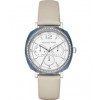 Correa de reloj Michael Kors MK2672 Cuero Beige 18mm