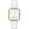 Correa de reloj Michael Kors MK2677 Cuero Blanco 16mm