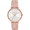Correa de reloj Michael Kors MK2859 Cuero Rosa 18mm