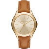 Correa de reloj Michael Kors MK3427 Cuero Marrón 16mm