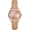 Correa de reloj Michael Kors MK3428 Cuero Marrón 16mm