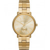 Correa de reloj Michael Kors MK3500 Acero Chapado en oro 18mm