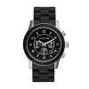 Correa de reloj Michael Kors MK8107 Acero/Silicona Negro 24mm