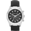 Correa de reloj Michael Kors MK8215 Cuero Negro 24mm