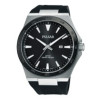 Correa de reloj Pulsar PC32-X087 / PH9081X1 / PHG048X Caucho Negro 14mm
