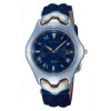 Correa de reloj Seiko SKK008F1 / 7N32-F010 Cuero Azul