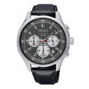 Correa de reloj Seiko 4T53-00B0 / SKS595P1 / L01W015J0 Cuero Negro 20mm