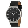 Correa de reloj Skagen SKW6101 Cuero Negro 20mm
