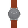 Correa de reloj Skagen SKW6429 Cuero Cognac 20mm