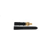 Correa de reloj Seiko SNQ128P1 / 6A32-00R0 / 4A072JL Cuero Negro 21mm