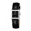 Correa de reloj Seiko V400-6530 / SWX273P1 / 4HM3JJ Cuero Negro 16mm