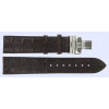 Correa de reloj Tissot T600013500 Cuero Marrón oscuro 20mm