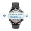 Correa de reloj Dolce & Gabbana DW0366 Cuero Negro 23mm