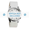 Correa de reloj Dolce & Gabbana 3719770084 Cuero Blanco 20mm