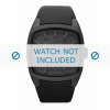 Diesel correa de reloj DZ1529 Cuero Negro 22mm