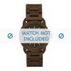 Correa de reloj Diesel DZ5261 Plástico Marrón 20mm