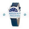 Correa de reloj Festina F16243-7 Cuero Azul 21mm