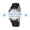 Correa de reloj Festina F16874.F / F16574-4 / F16874 Caucho Negro 24mm