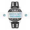 Correa de reloj Guess W0366G1 Caucho Negro 24mm
