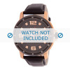 Correa de reloj Hugo Boss 1512507 / HB-94-1-34-2215 Cuero Negro 24mm