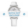 Correa de reloj Hugo Boss 1502225 / HB-106-3-14-2238 Cuero Blanco 20mm