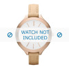 Correa de reloj Michael Kors MK2284 Cuero Beige 12mm