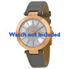 Correa de reloj DKNY NY2296 Cuero Gris 10mm