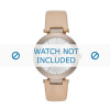 Correa de reloj DKNY NY2459 Cuero Beige 10mm