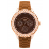 Correa de reloj Esprit ES106222008 Caucho Marrón 17mm
